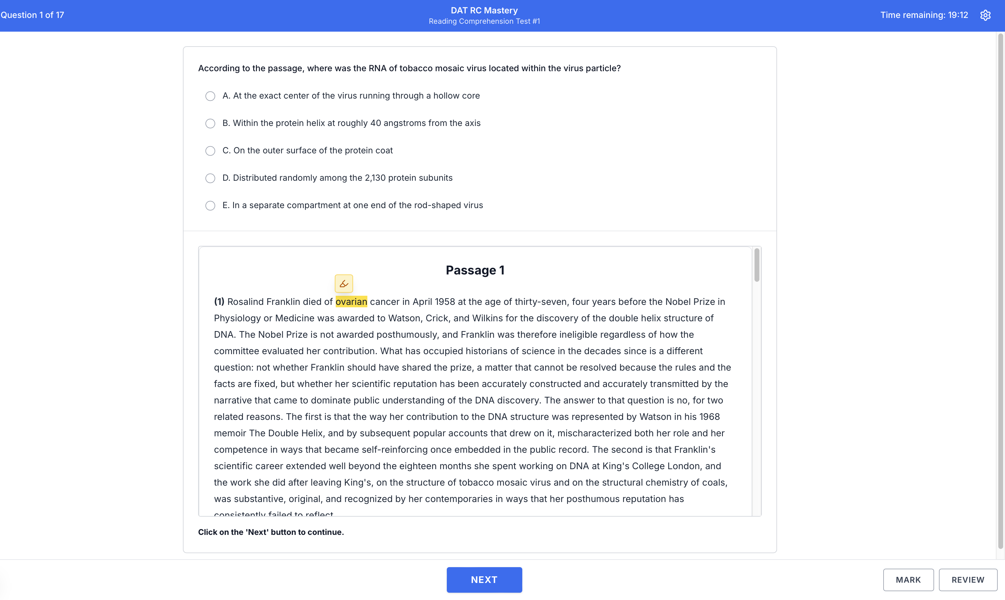 Prometric-grade test simulator
